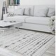 preview thumbnail 3 of 10, HELIOPOLIS Geometric Jacquard Woven Area Rug by Kavka Designs