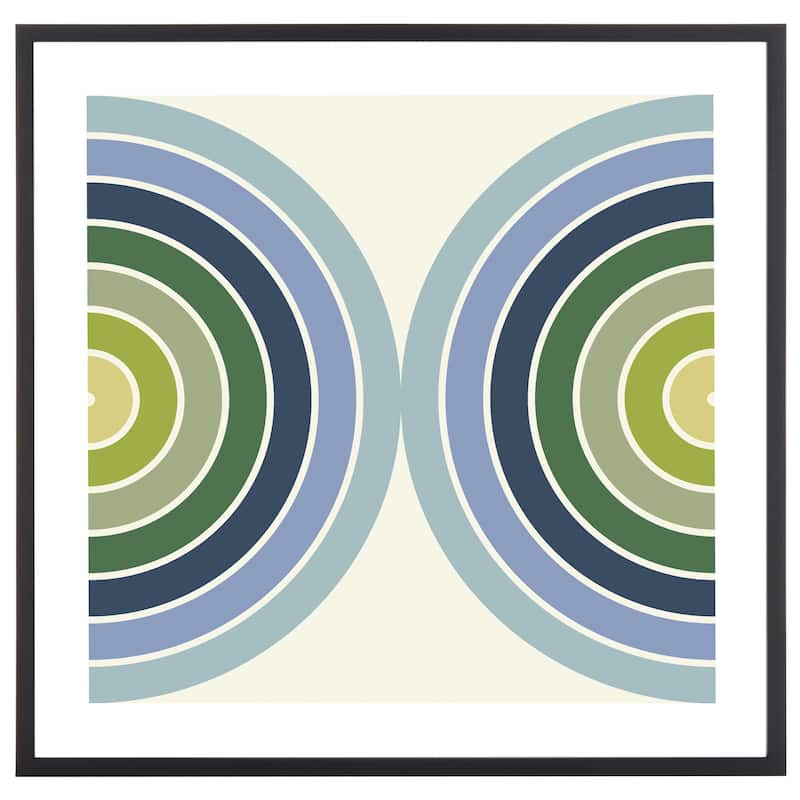 SAFAVIEH Tilli Put Your Records On 24-inch Square Framed Wall Art