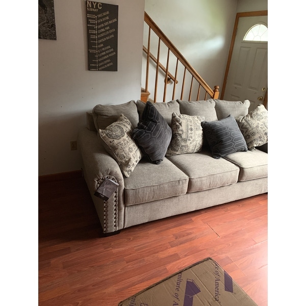 Shop Zarina Sofa Jute Overstock 26280964