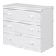 preview thumbnail 13 of 13, Low Study Full Loft Bed with Rolling Portable Desk, White