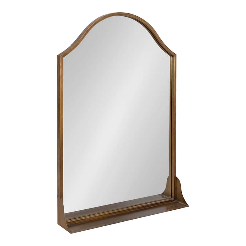 Kate and Laurel Gramera Arch Wall Mirror - 20x30 - Gold