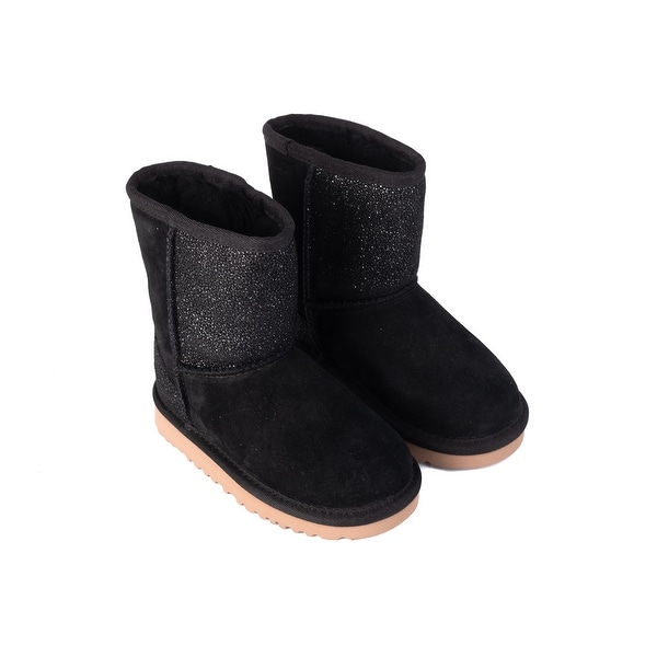 glitter uggs black