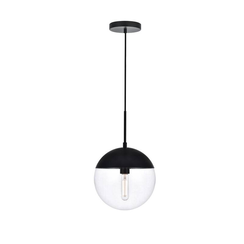 1-Light Pendant with 10 inch Clear Glass