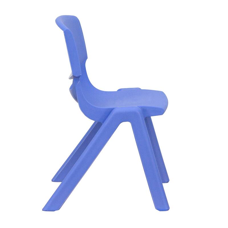 2 Pack Plastic Stackable School Chair with 12"H Seat, Preschool Seating