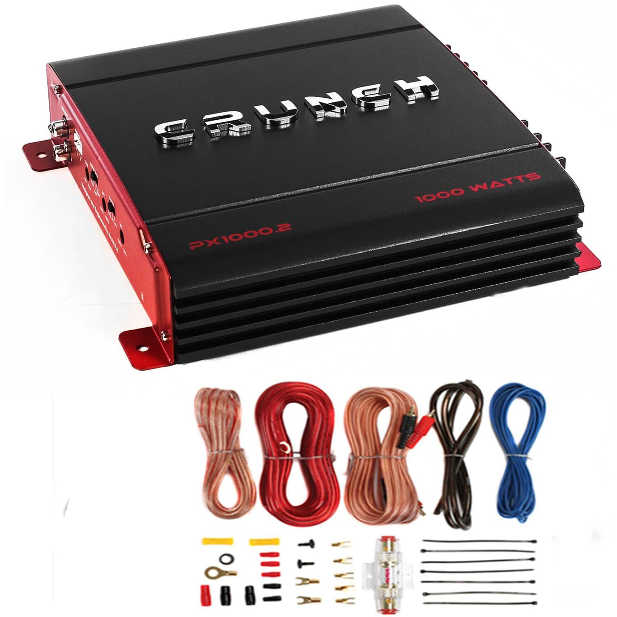Crunch PX-1000.4 1000W Car Stereo Amp & Soundstorm...