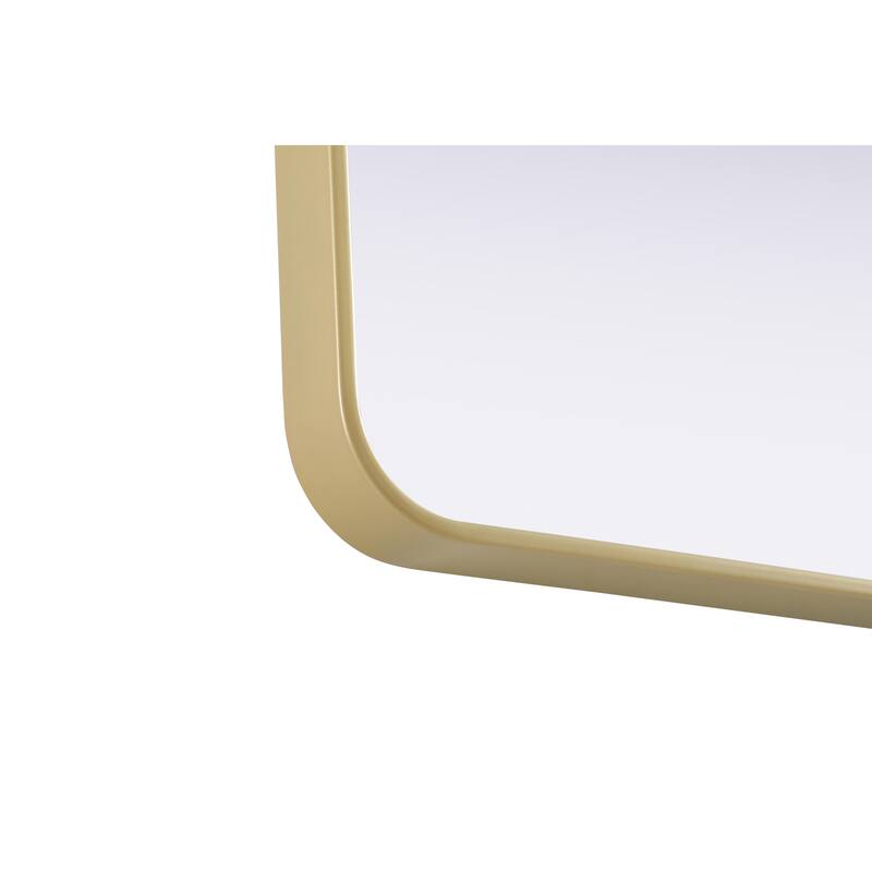 Elegant Lighting MR8A2736 Remy 27"W x 36"H Rectangular Flat Medium