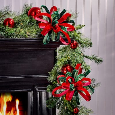 22" Holiday Loop Flower Stem