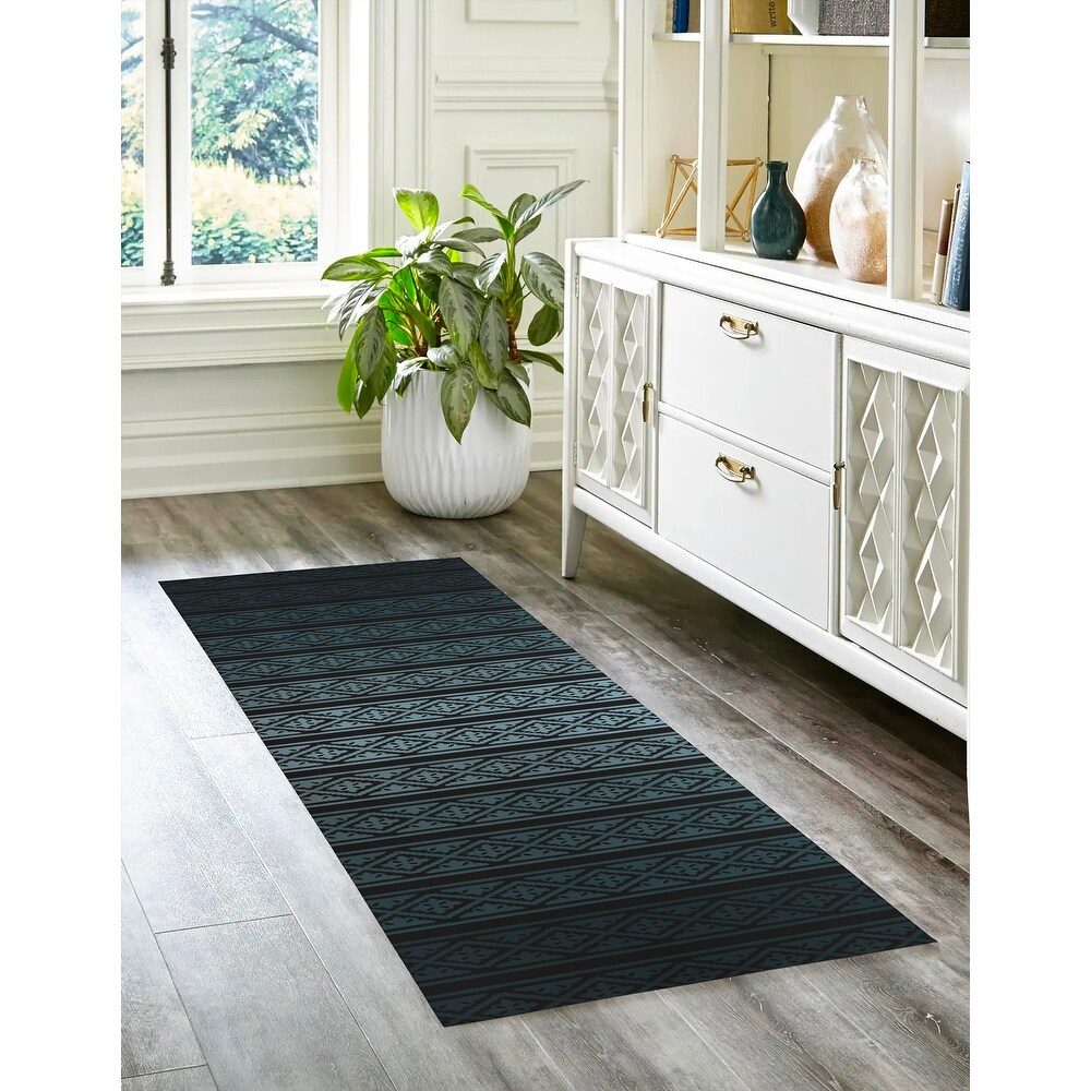 Kavka Wabi Sabi Rectangle Water Resistant Chair Mat with Straight Edge &  Reviews