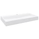 preview thumbnail 43 of 51, vidaXL Wash Basin Mineral Cast/Marble Cast White Washroom Sink Multi Sizes