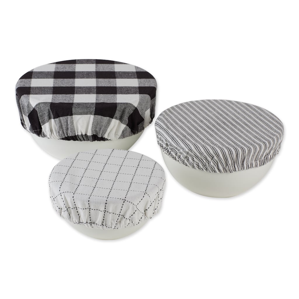DII Asst Stone Farmhouse Woven Dish Cover (Set of 3)