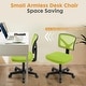 preview thumbnail 45 of 44, Office Computer Desk Chair with Wheels, Ergonomic Low-Back Mesh Rolling Work Swivel Chairs, Armless Comfortable Lumbar Support
