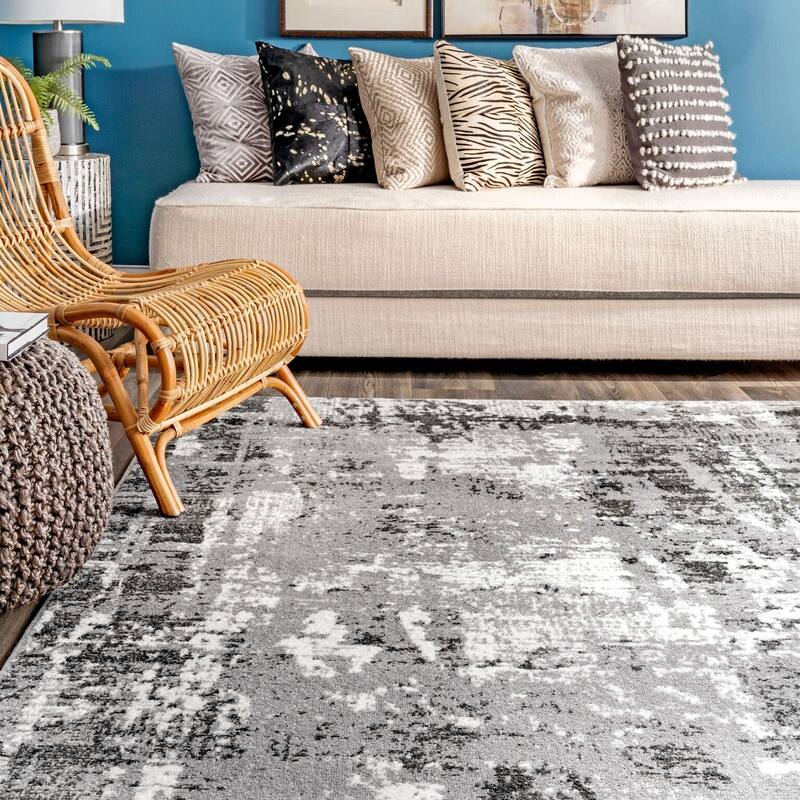 Nuloom Strained Abstract Area Rug