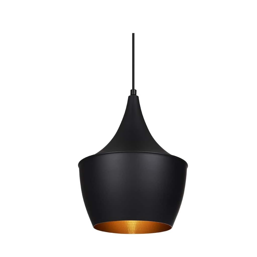Modern Tom Black and Gold Pendant light Carol 1