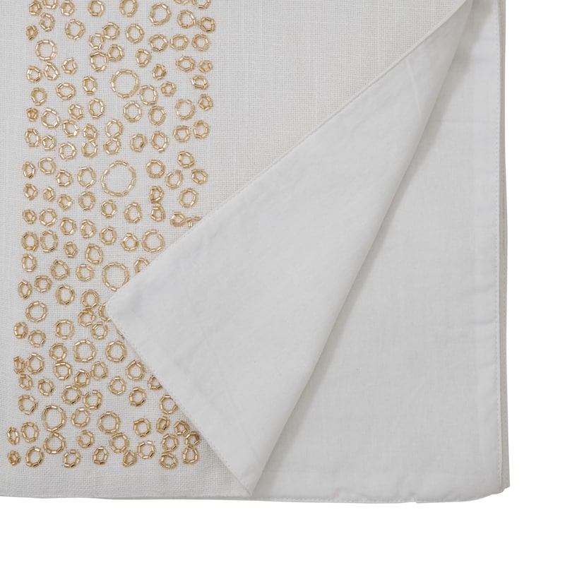 Beaded Band Table Runner - 16"x72"