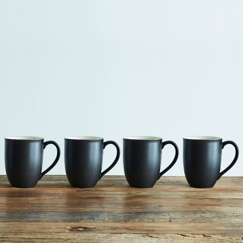Noritake Colorwave Set Of 4 XL Large Mugs, 18 Oz.
