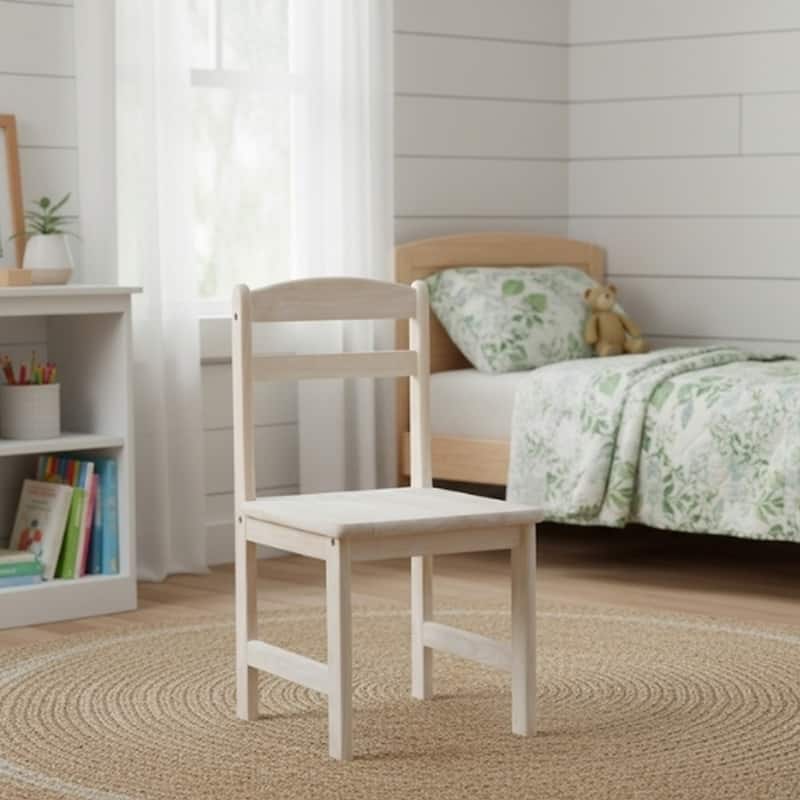 Unfinished Parawood Juvenile Chair (Set of 2) - Unfinished
