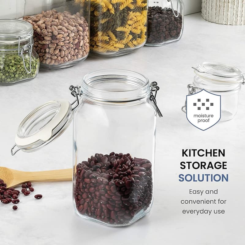 Bormioli Rocco Fido Jar with Airtight Rubber Gasket