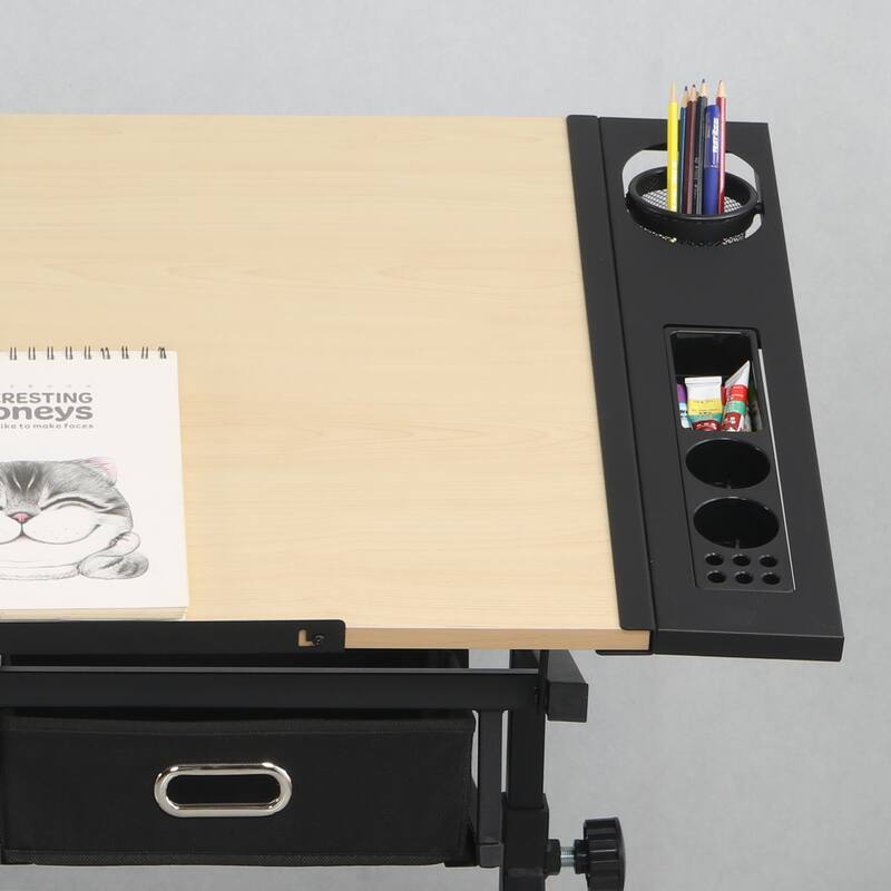 adjustable drawing drafting table desk
