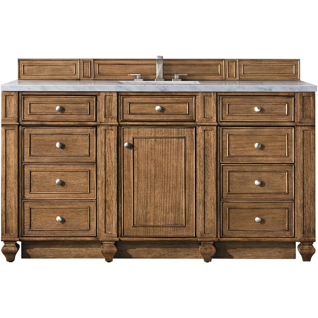 James Martin Vanities 157-V60S-FEJP Bristol 60" Free Standing Single