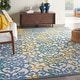 preview thumbnail 41 of 103, Nourison Aloha Transitional Scroll Indoor/Outdoor Damask Rug