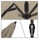 preview thumbnail 85 of 89, North Bend 9-foot Auto-tilt Round Sunbrella Patio Umbrella by Havenside Home