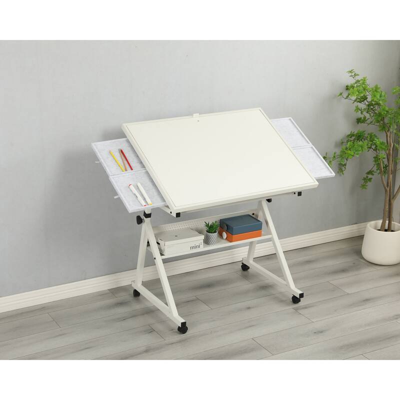 1500 pieces Jigsaw Puzzle metal Table board for adults gift with 4 trays(black)