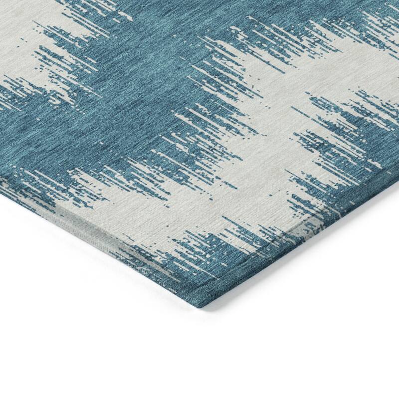 HomeRoots Chevron Transitional Rectangle Outdoor Rug