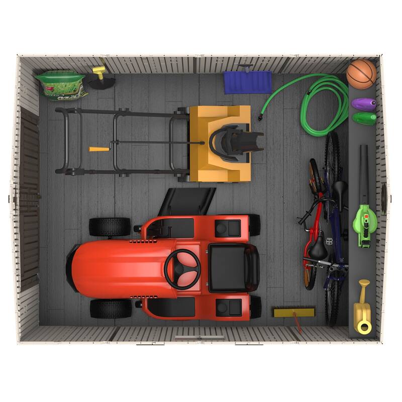 The Lifetime 10 ft. x 8 ft. Outdoor Storage Shed