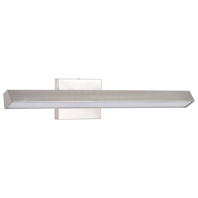 Mila 2 Foot LED Picture Light 3 CCT Selectable Brushed Nickel Finish Acrylic Lens - Brushed Nickel