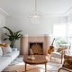 preview thumbnail 7 of 63, Glam Single-light Dining Room Glass Globe Bubble Chandelier - 17.7 in