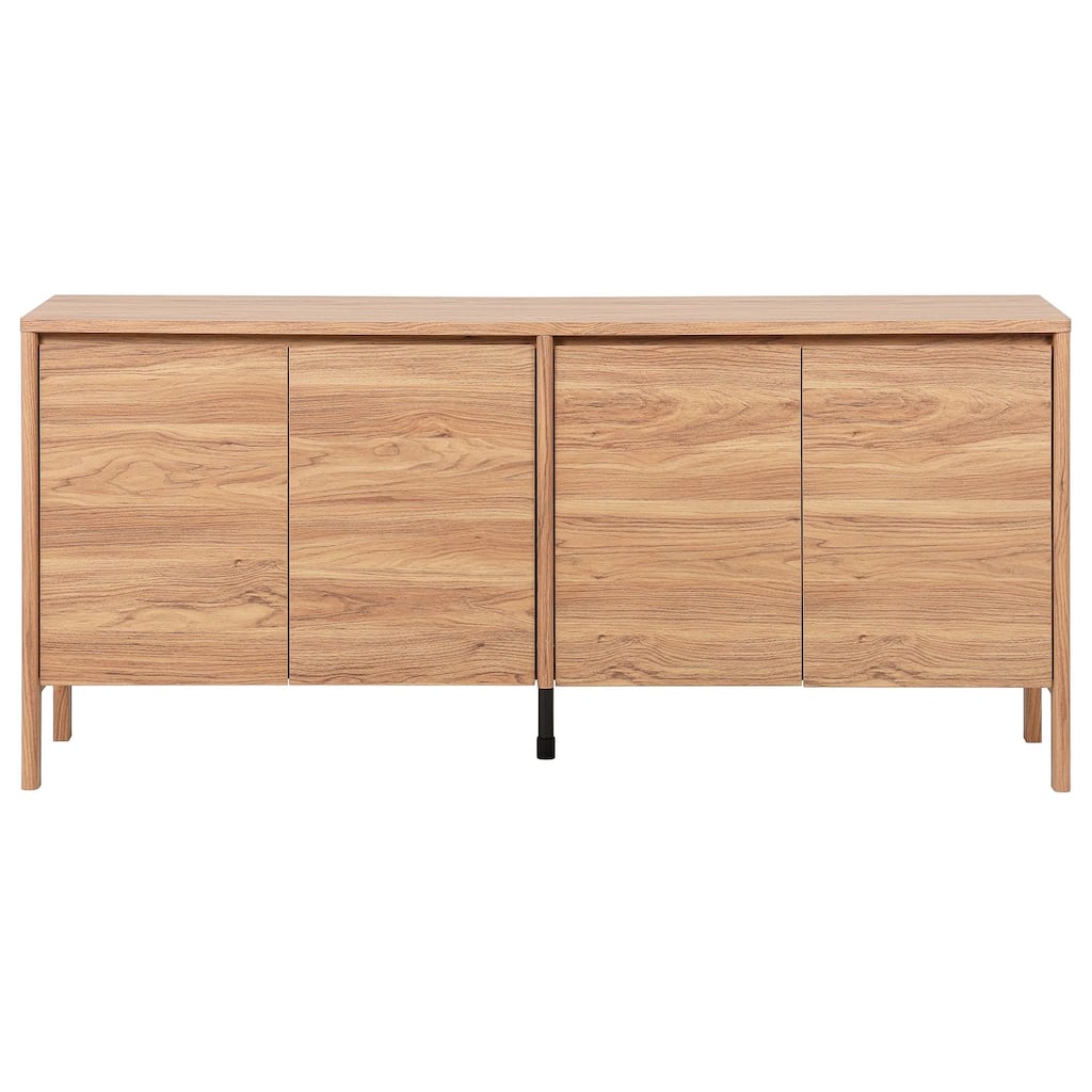 SAFAVIEH Home Glapelle 4-Door 2-Shelf Sideboard - 64"W x 18"D x 30"H