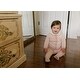 preview thumbnail 11 of 11, Ely's & Co. Organic Wide Rib Embroidered Scallop Collar Footie Collection