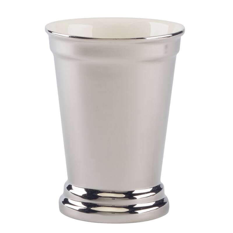 Certified International Derby Day at the Races Set of 4 Silver Plated Mint Julep Cup
