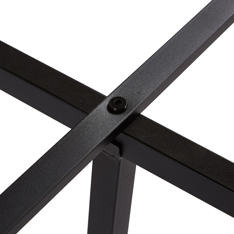 Full Size Metal Platform Bed Frame with Headboard and Footboard with USB Liner, No Box Spring Needed, Large Under Bed Storage