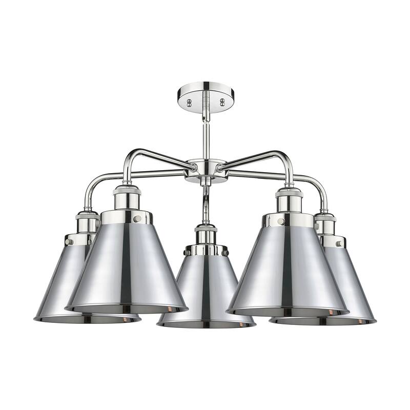 Innovations Lighting Ballston Urban - 5 Light 26" Stem Hung Chandelier