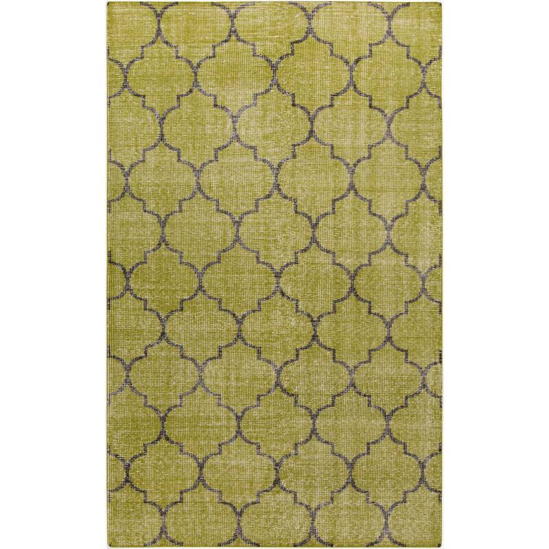 Beverly Hand-knotted Bohemian Trellis Wool Area Rug