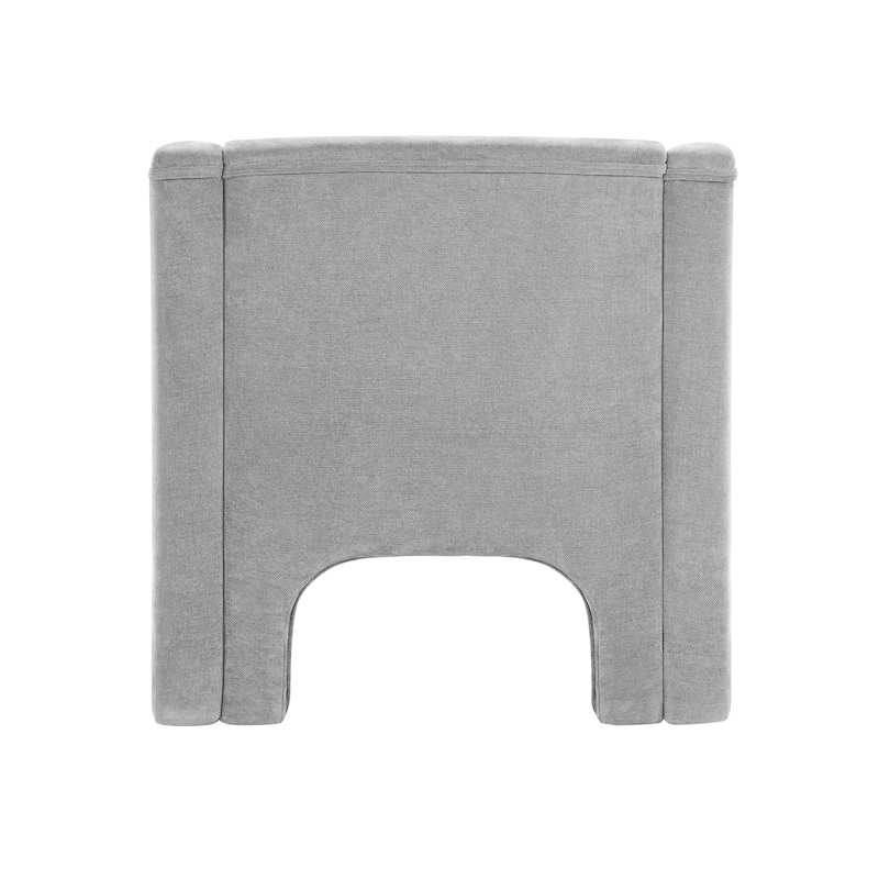 Christopher Knight Home - Barrel Modern Upholstered Accent Chair with Ergonomic Comfort.