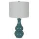 Copper Grove Arans Table Lamp with Off-white Drum Shade (26.5)