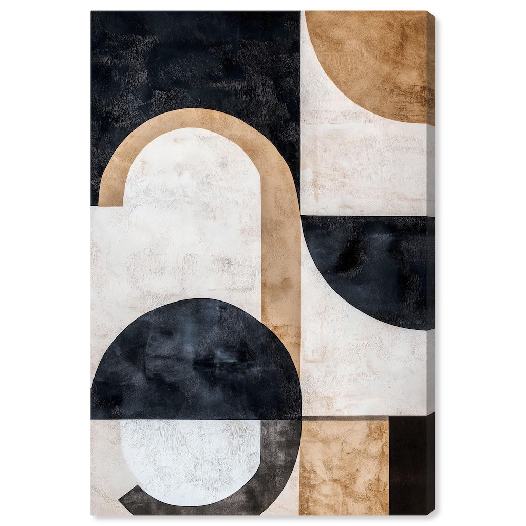 Arching Forms I Canvas by Art Remedy, Gallery Wrapped