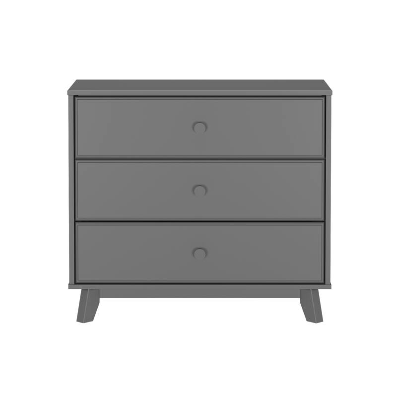 Max and Lily 3-Drawer Solid Wood Dresser
