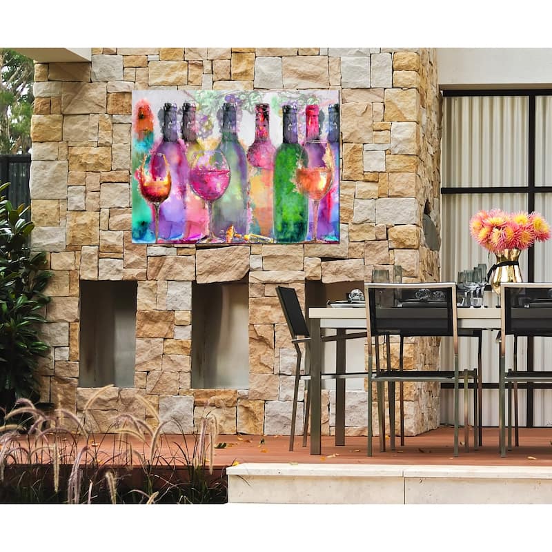 Tasting Room Indoor/Outdoor Art 40"x30"