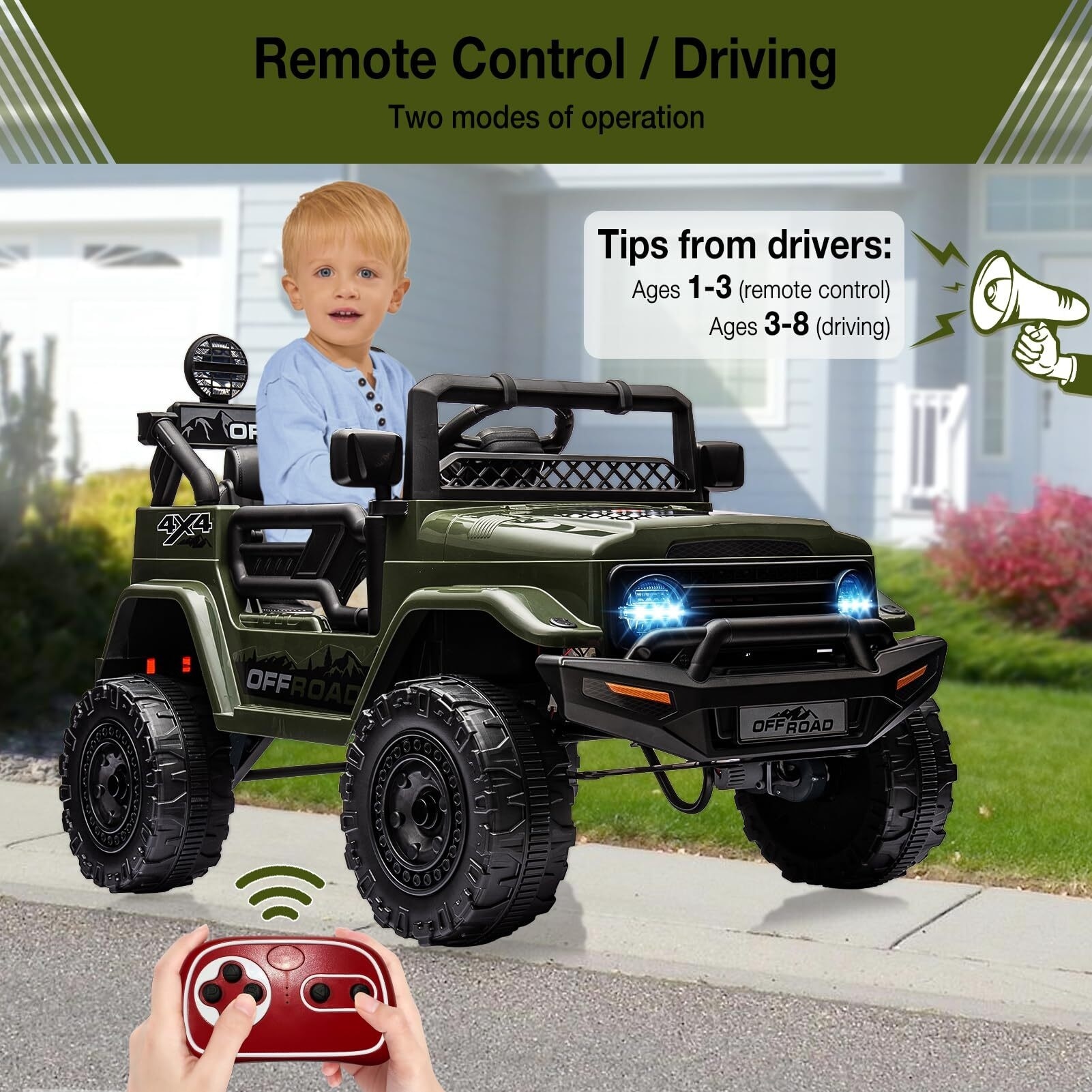 Power wheels that parents can control discount