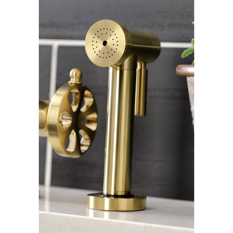 Kingston Brass Belknap Bridge Kitchen Faucet
