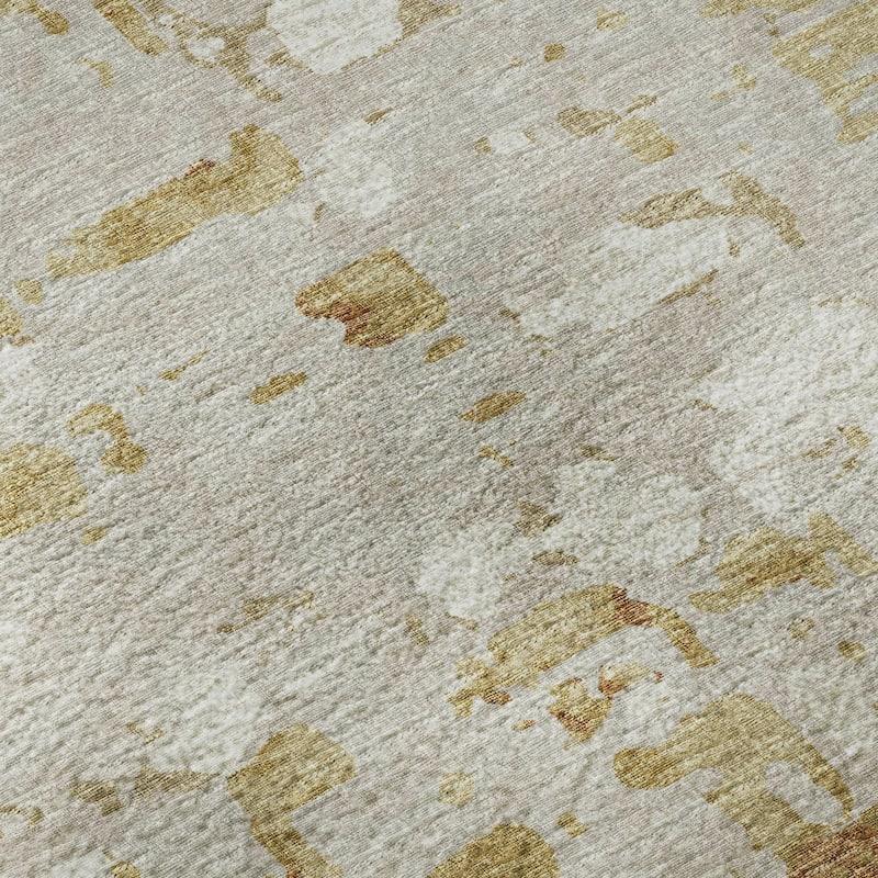 Premium Washable Super Soft Abstract Plaid Mayfield Rug