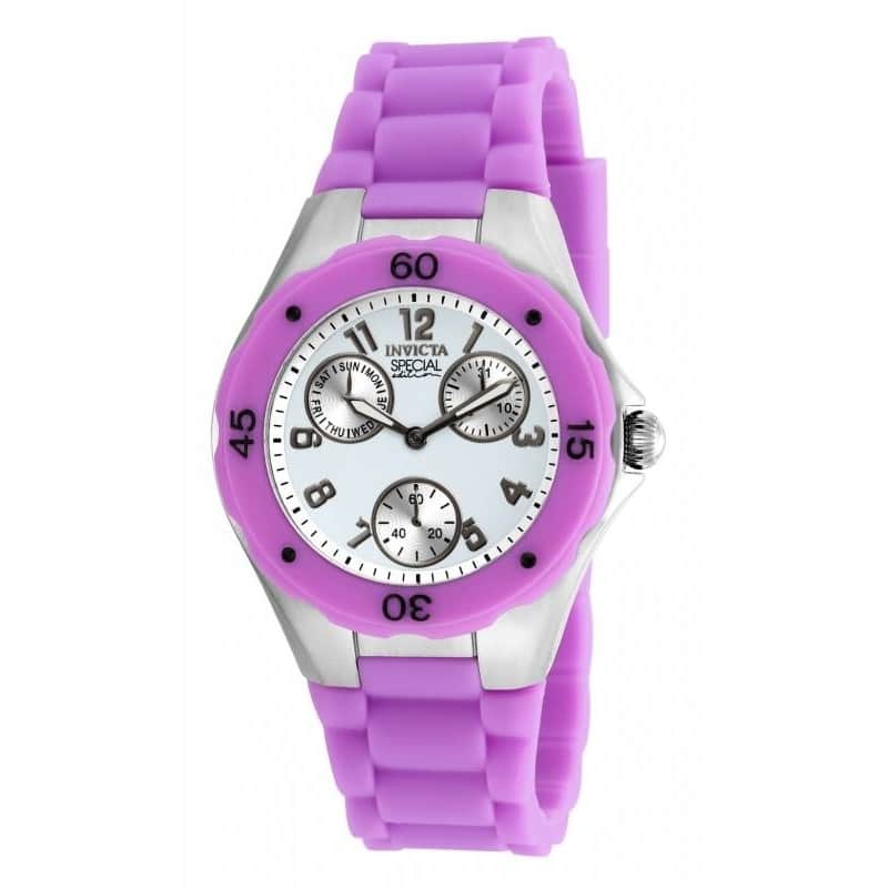 Invicta Women's 18790 Angel Quartz Chronograph White Dial Watch