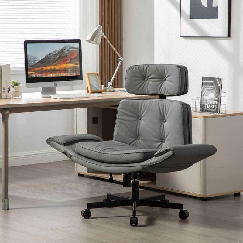 Swivel Task Office Chairs,Accent Chair With Adjustable Armrests And Headrest