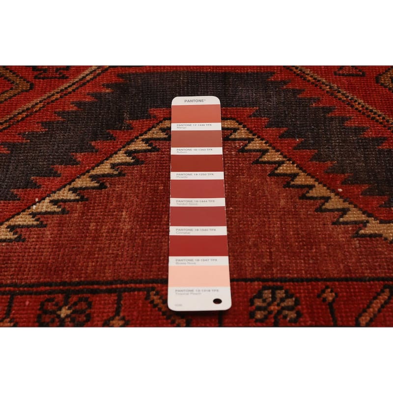 ECARPETGALLERY Hand-knotted Konya Anatolian Red Wool Rug - 2'11 x 9'9