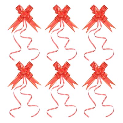 40Pcs 2.8" Pull Bows Present Wrapping String Bows Gold Thread Style