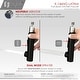 preview thumbnail 47 of 55, STYLISH Kitchen Sink Faucet Single Handle Pull Down Dual Mode in Stainless Steel