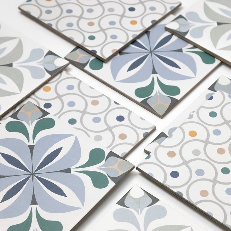 The Tile Life Summertime 8x8 Matte Porcelain Floor & Wall Tile